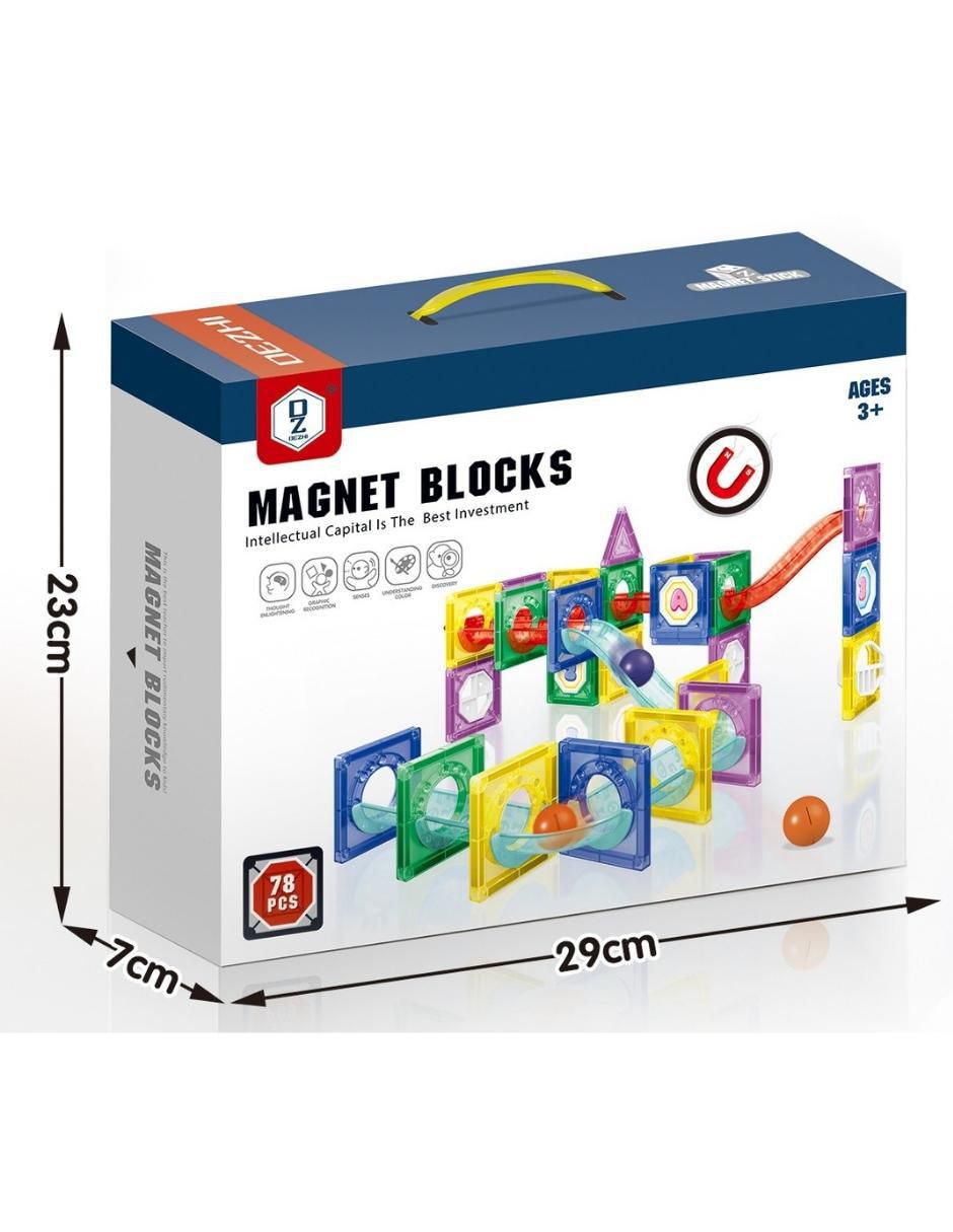 Set de Bloques de Construcción Magnéticos 3D Juguetes STEM Niños y Niñas. HD385A 5