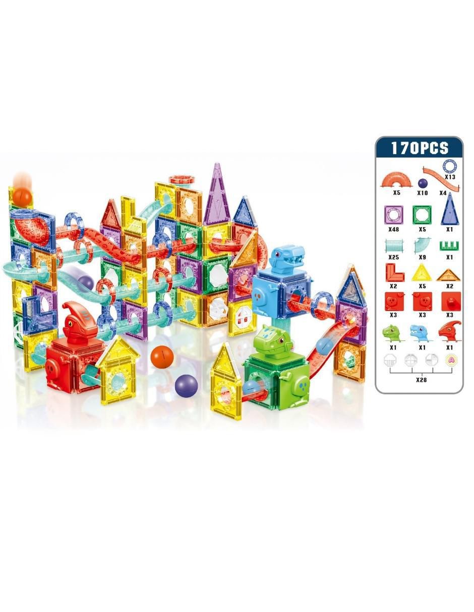 Set de Bloques de Construcción Magnéticos 3D HD129A