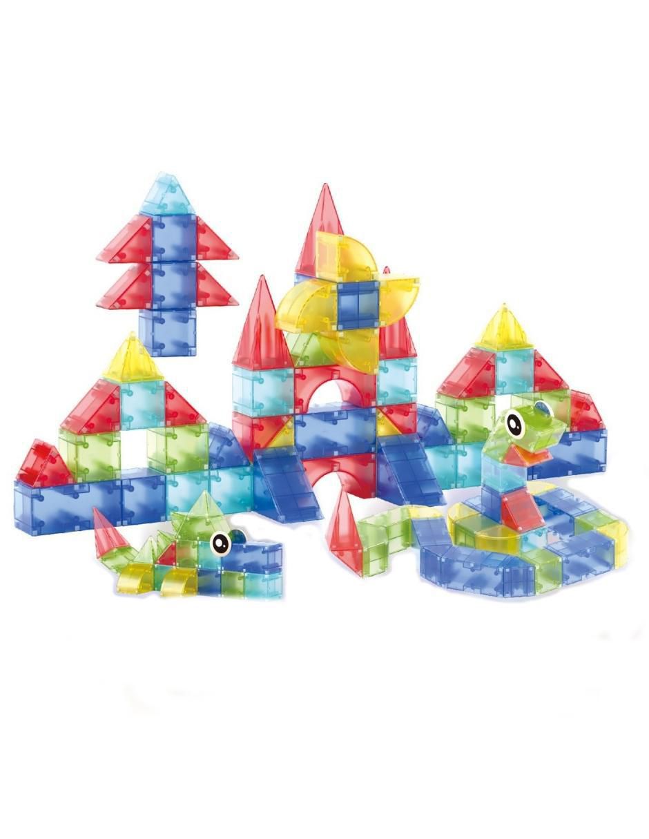 Set de Bloques de Construcción Magnéticos 3D HD143A Set de Bloques de Construcción Magnéticos 3D HD143A