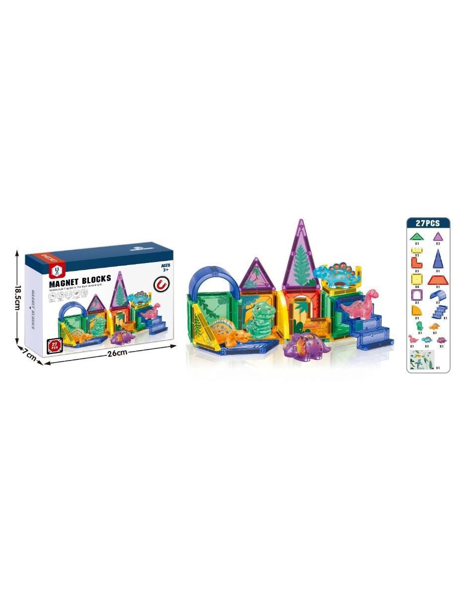 Set de Bloques de Construcción Magnéticos 3D HD145A