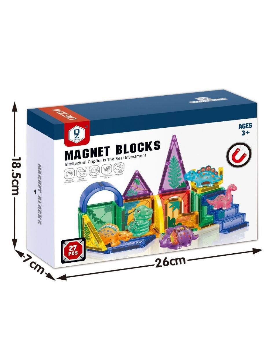 Set de Bloques de Construcción Magnéticos 3D HD145A