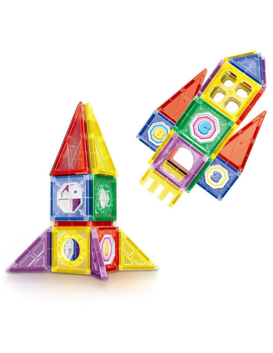 Set de Bloques de Construcción Magnéticos 3D Juguetes STEM Niños y Niñas. HD381A Set de Bloques de Construcción Magnéticos 3D Juguetes STEM Niños y Niñas. HD381A