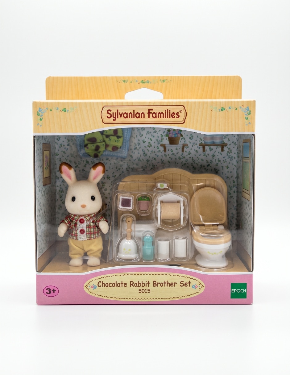 Set chocolate rabbit brother sylvanian