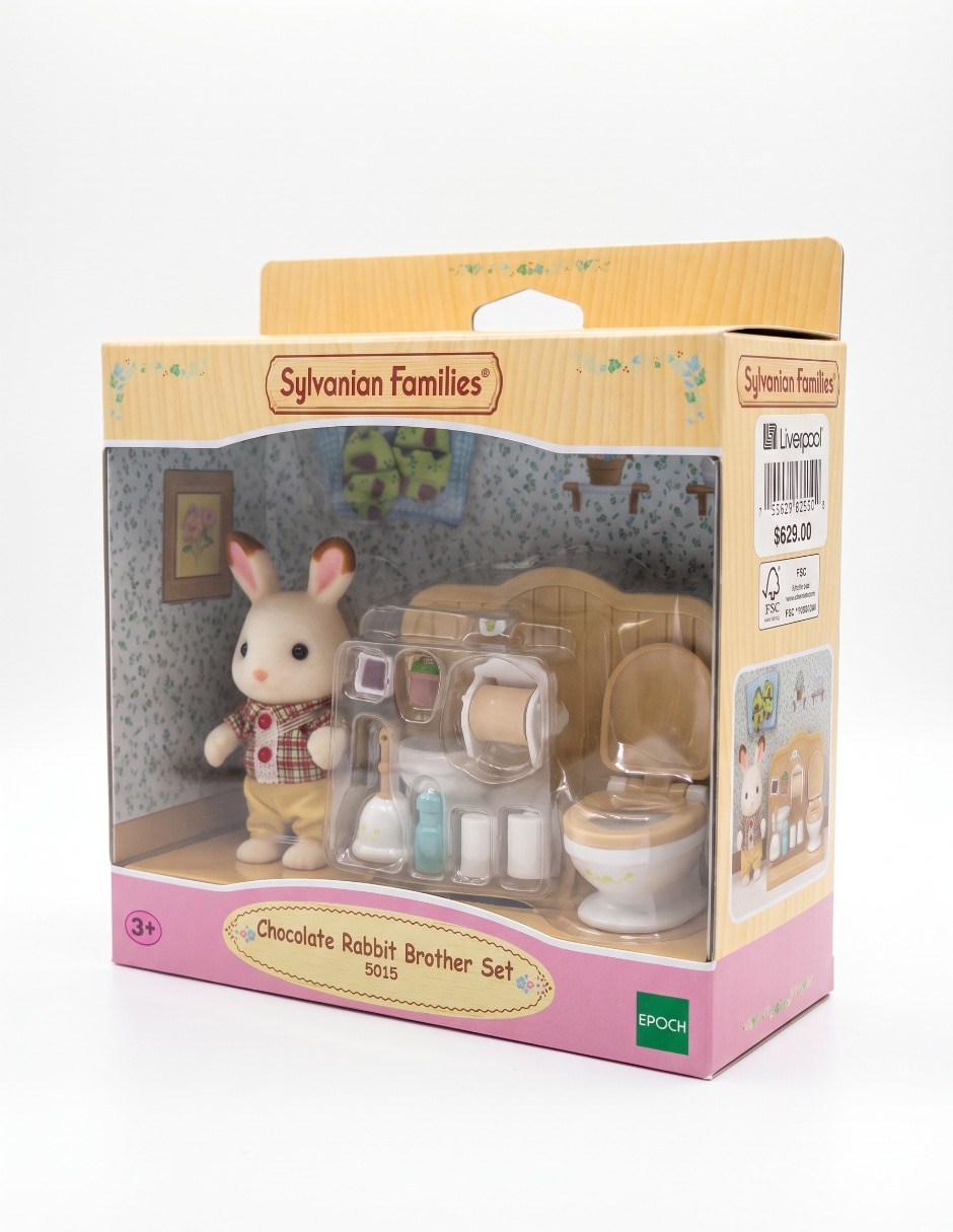 Set chocolate rabbit brother sylvanian 2