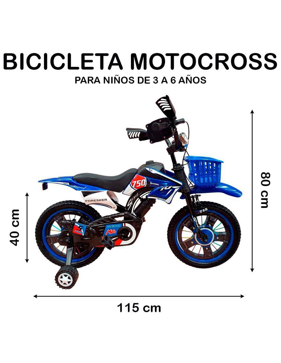 Bicicleta infantil rodada 16 Tipo Motocross 4