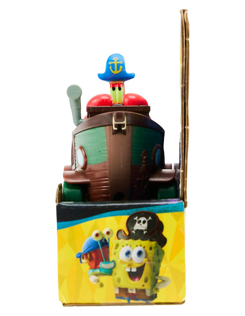 Figura de colección Don Cangrejo Bob Esponja con movimiento