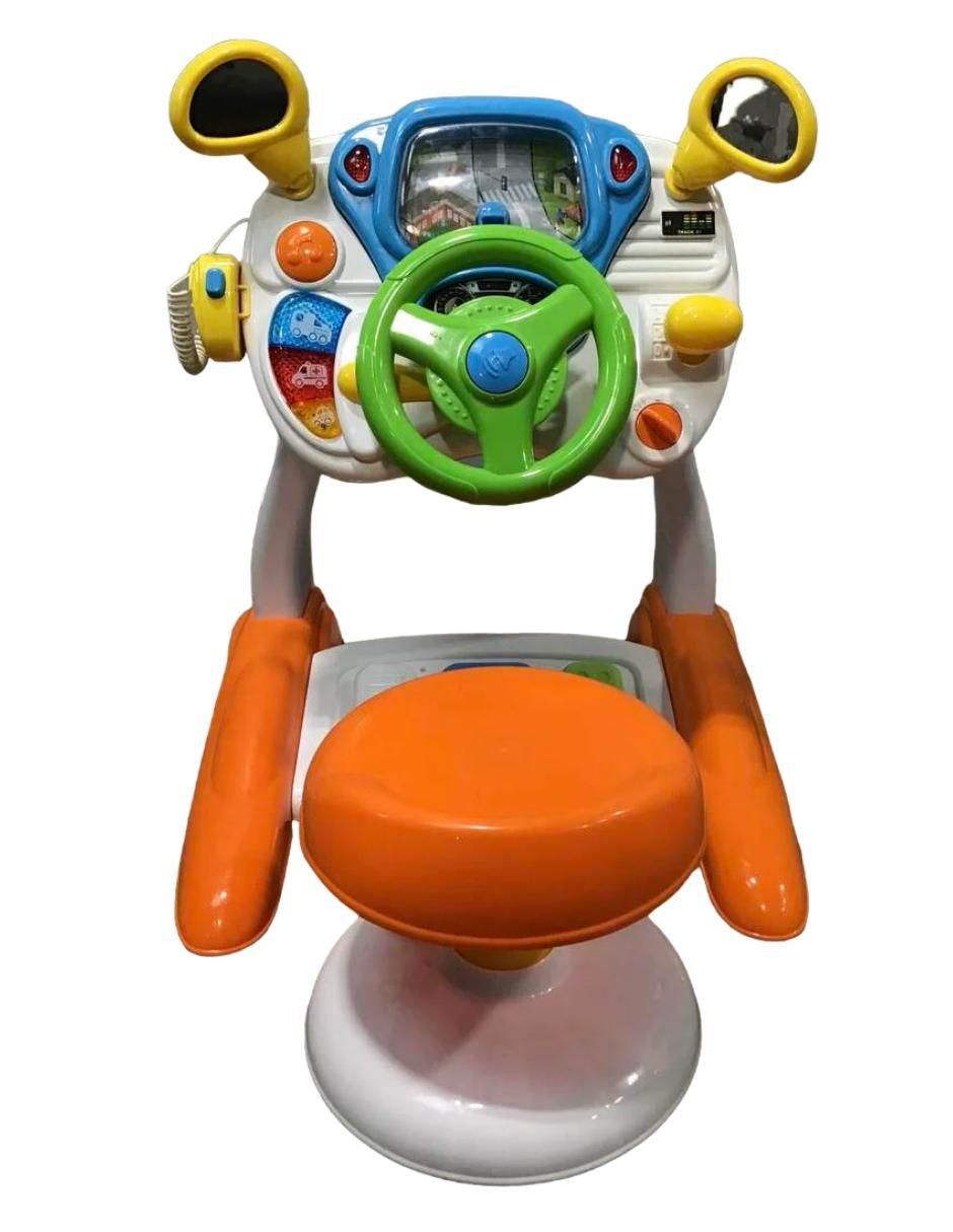 Estación de conducción para niños con luces y sonidos, juguete educativo juego de rol para niños 5