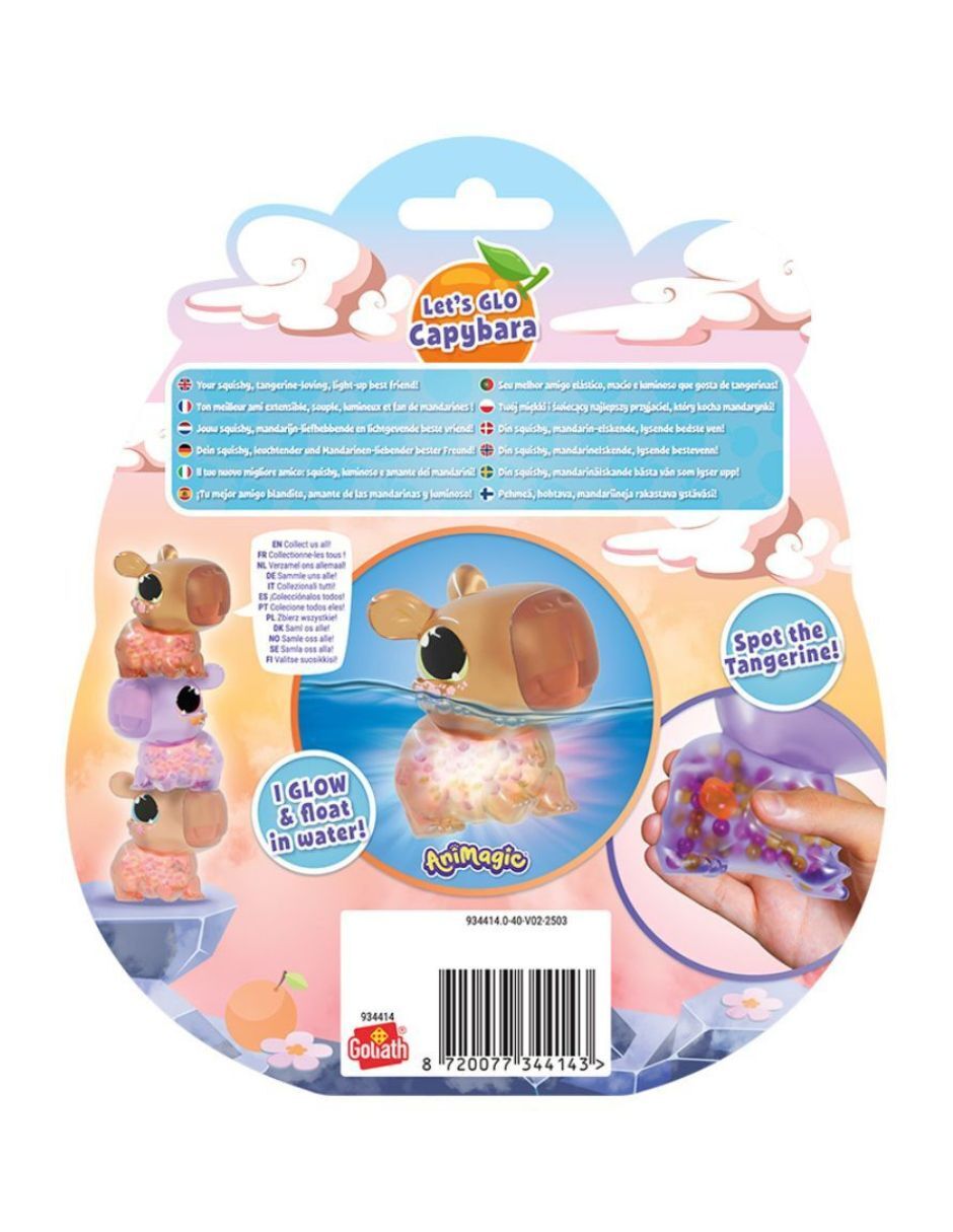 Peluche de capibara Goliath juguetes animagic