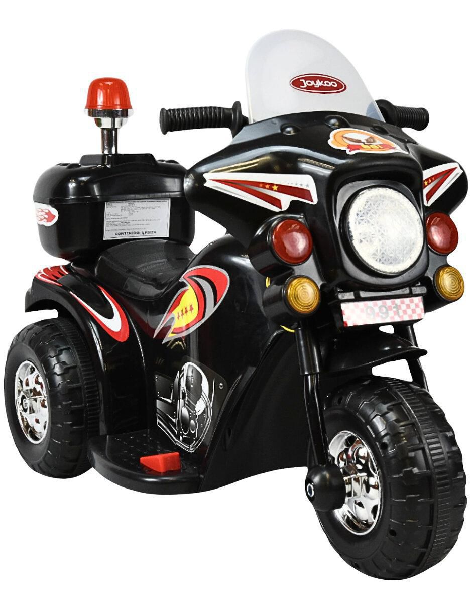 Moto montable Sirena recargable