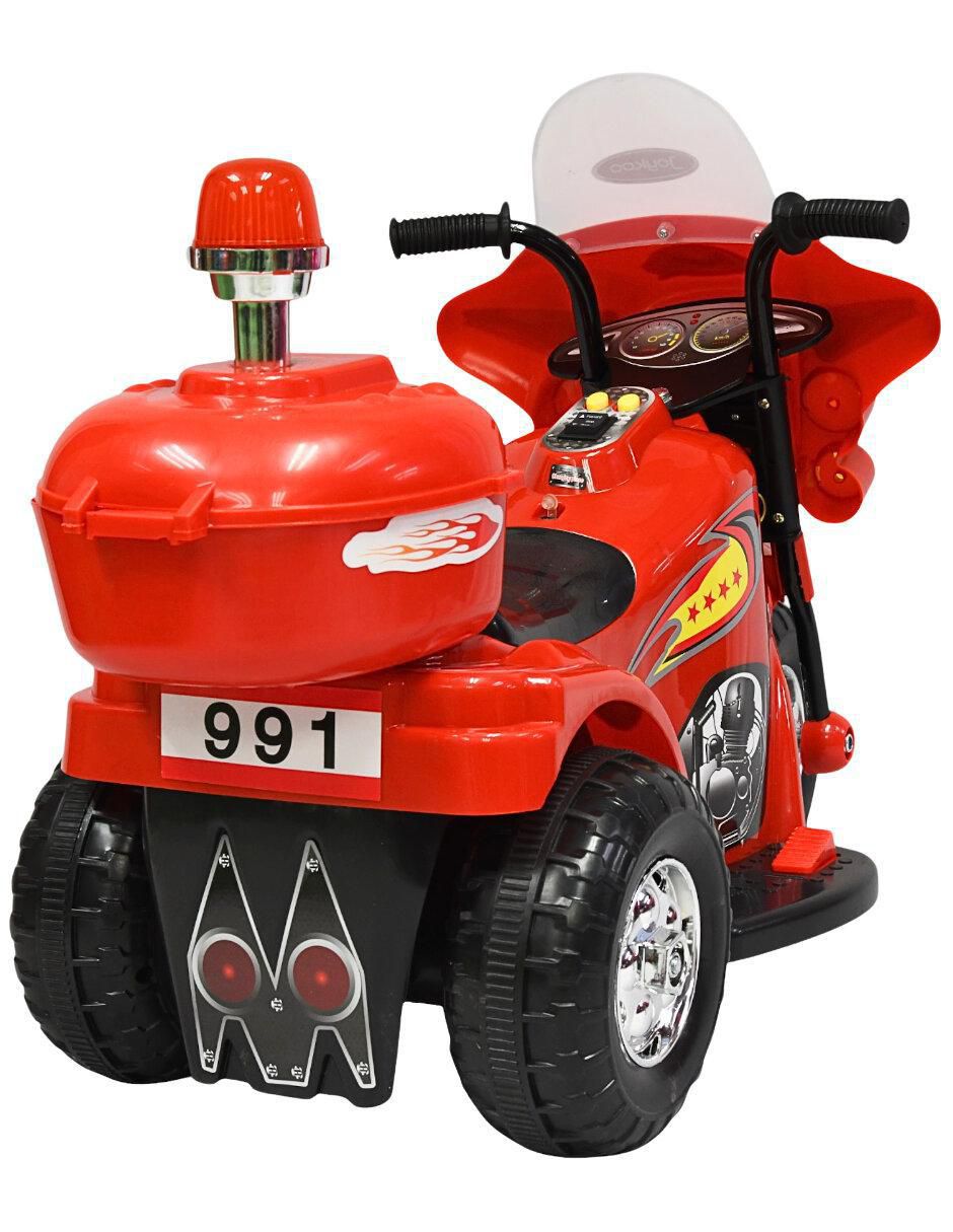 Moto montable Sirena recargable 6