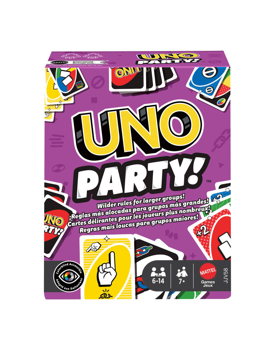 Uno Party Renovado juego de mesa Uno