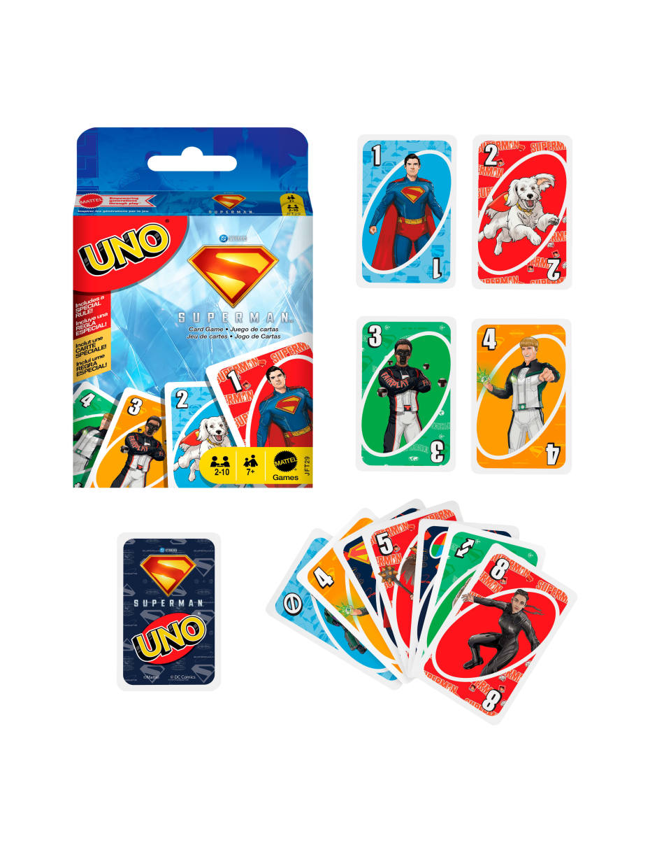 Uno superman juego de mesa