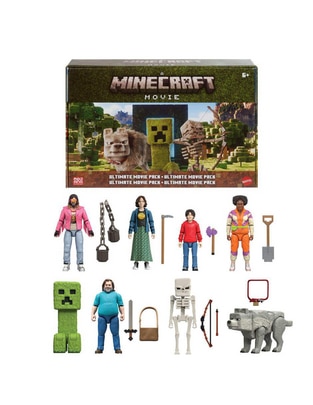 Set figuras acción articulada Movie Limitada Minecraft