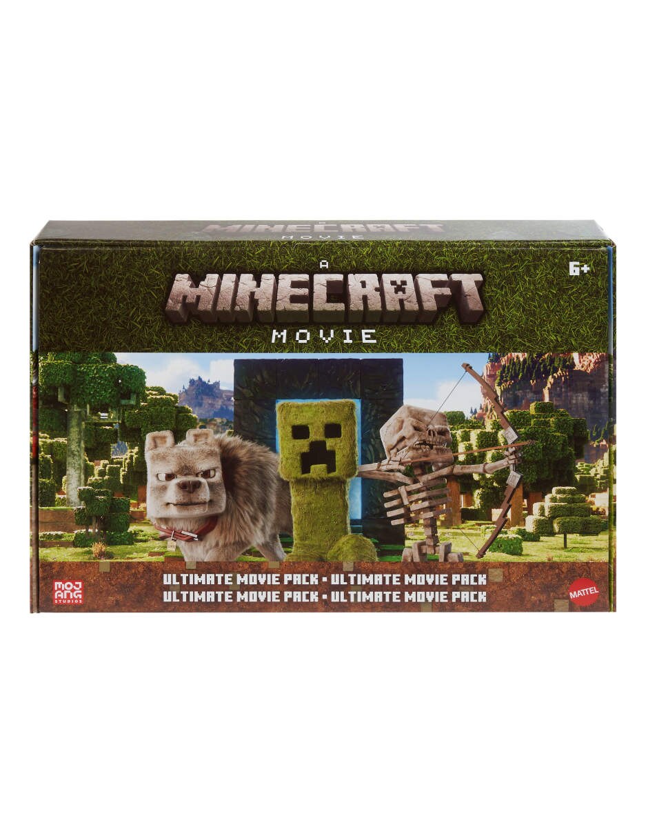 Set figuras acción articulada Movie Limitada Minecraft 2