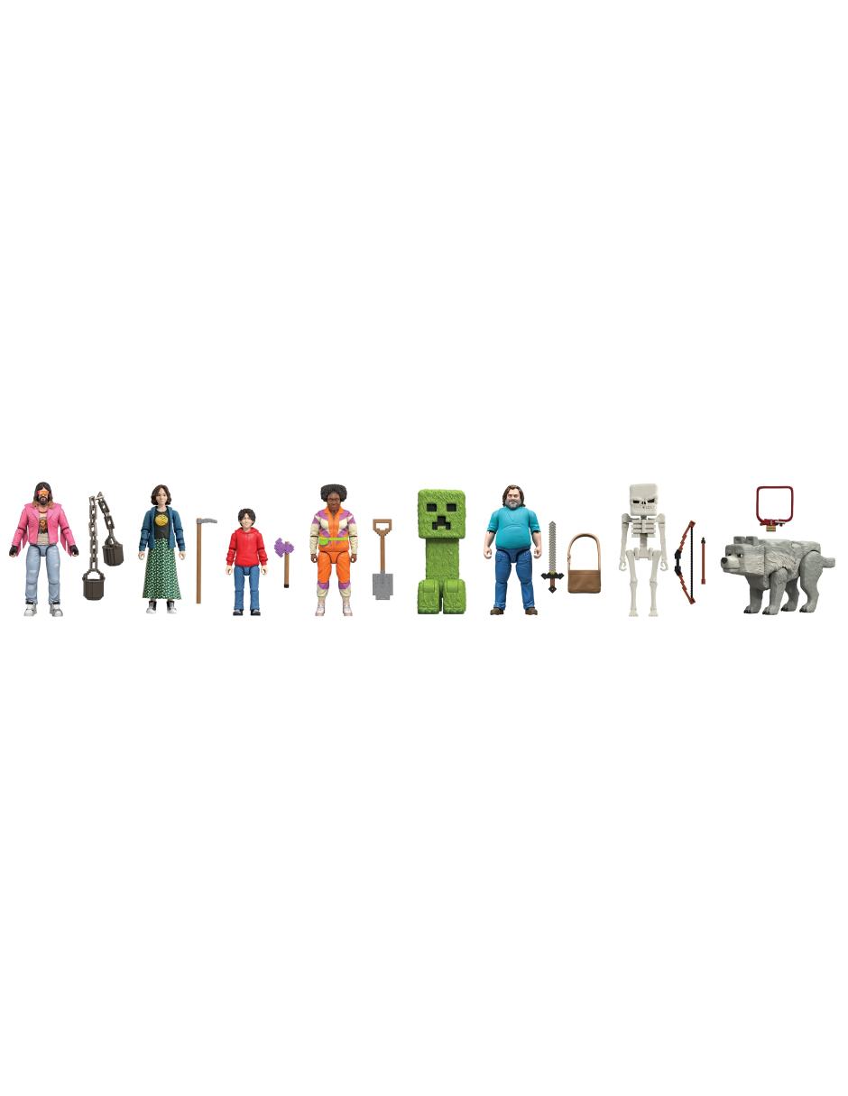 Set figuras acción articulada Movie Limitada Minecraft 3