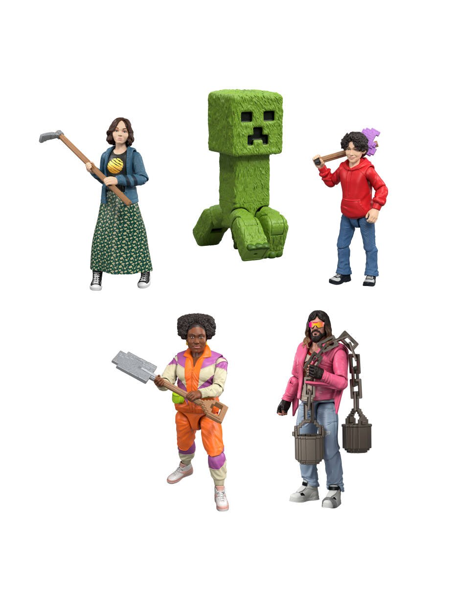 Set figuras acción articulada Movie Limitada Minecraft 6
