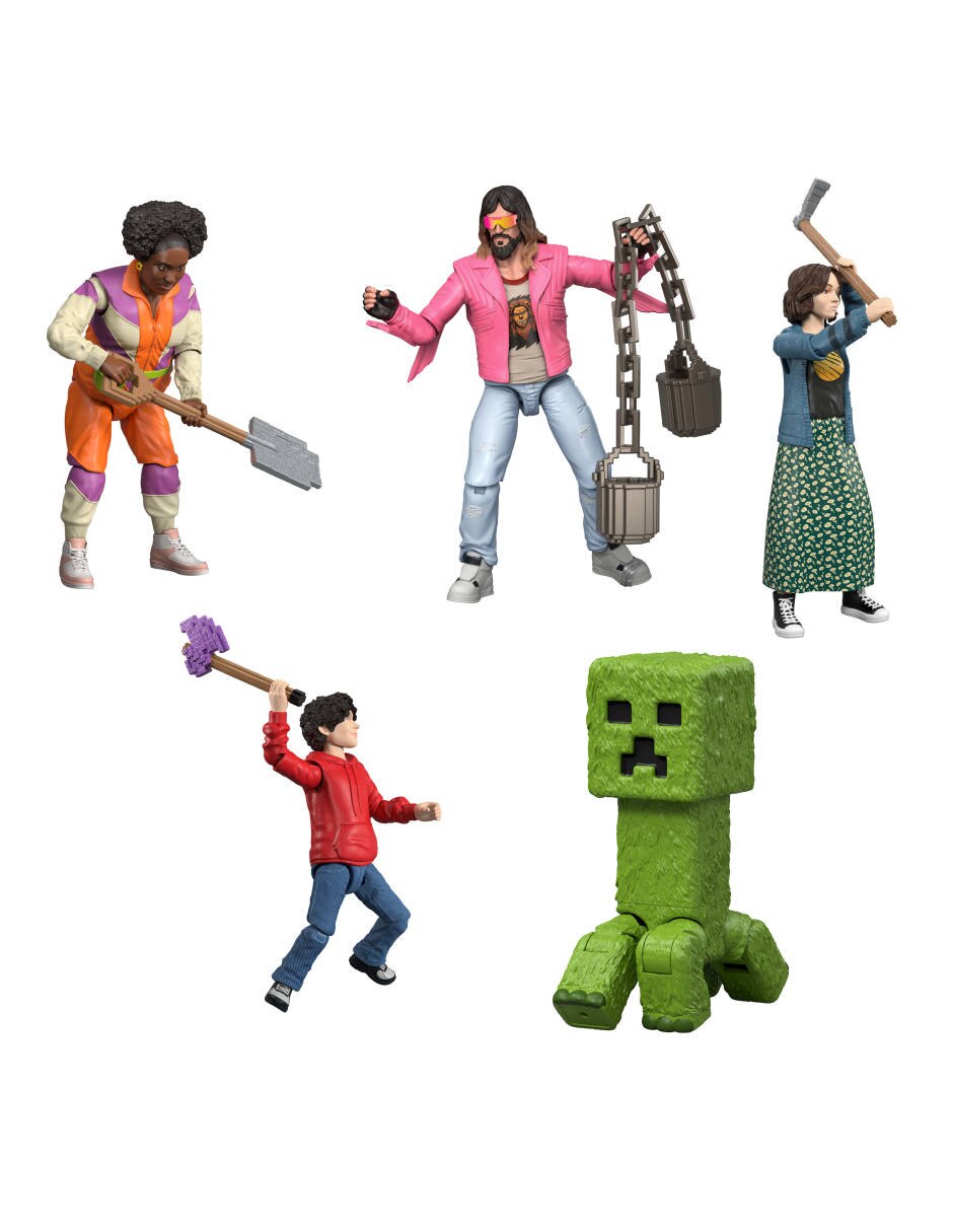 Set figuras acción articulada Movie Limitada Minecraft 8
