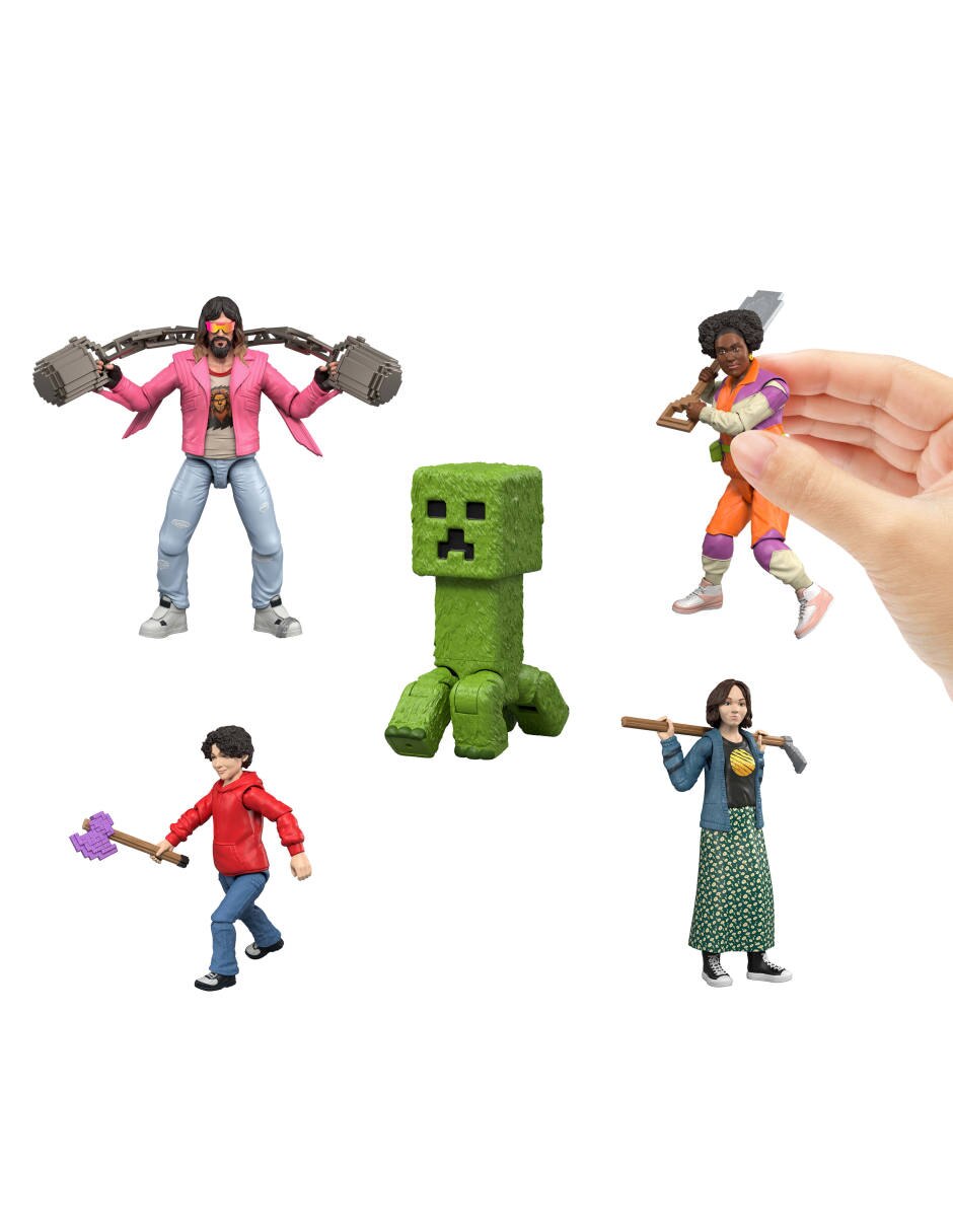 Set figuras acción articulada Movie Limitada Minecraft 9