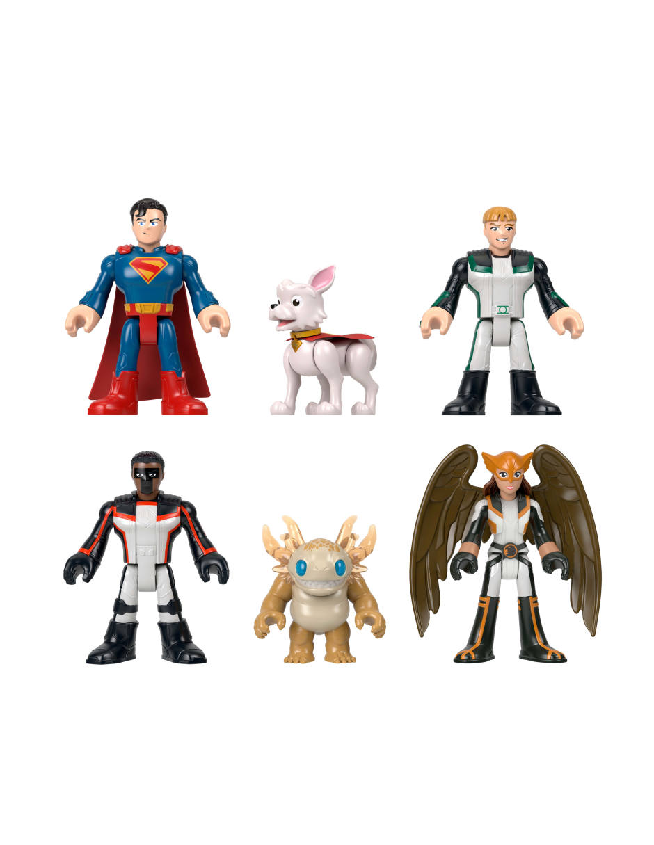 Figura de accion articulada dc super friends imaginext