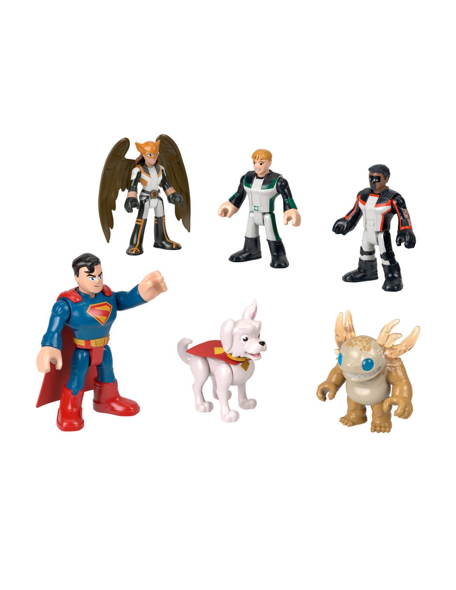 Figura de accion articulada dc super friends imaginext