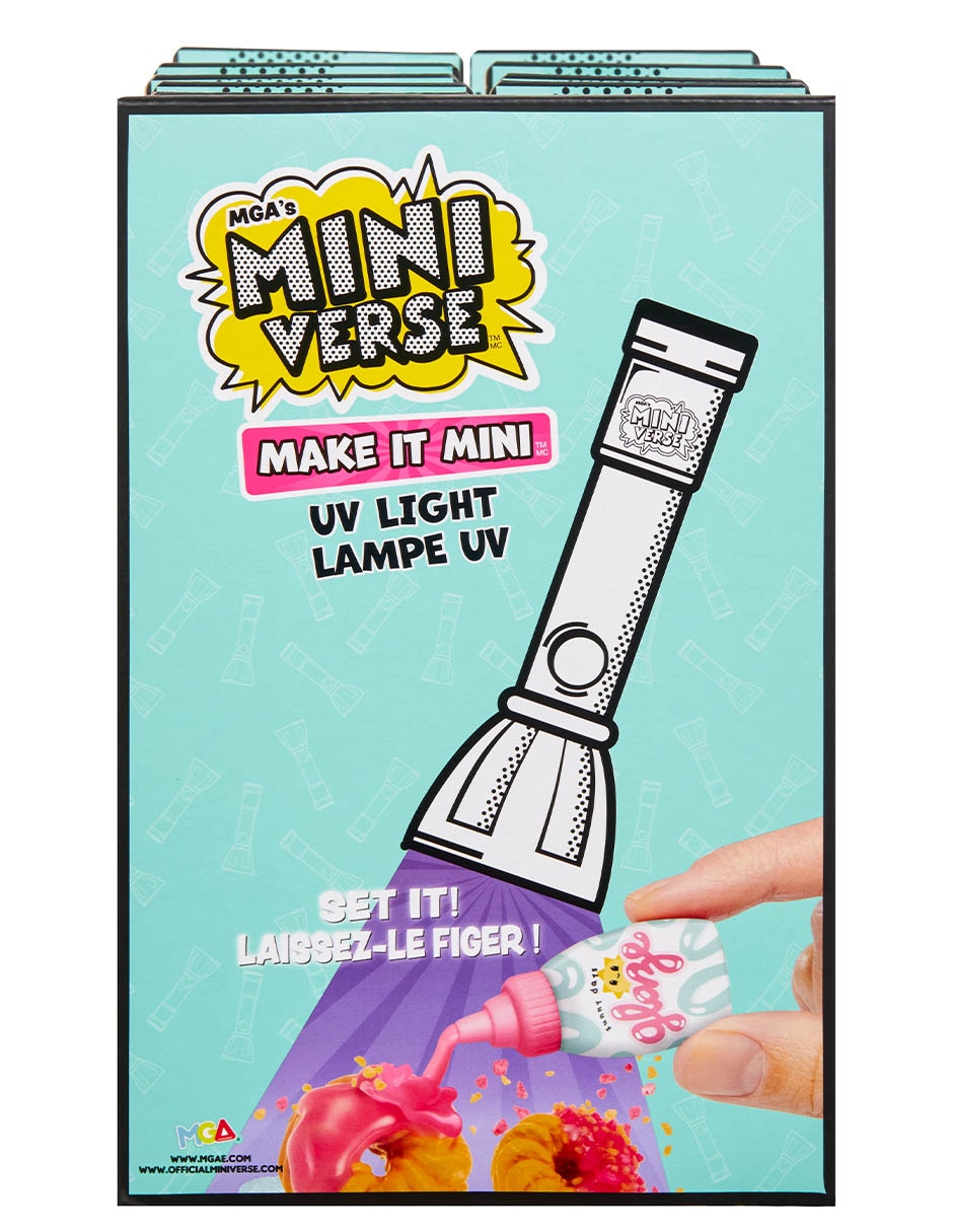 Lámpara con luz uv para miniverse make it mini