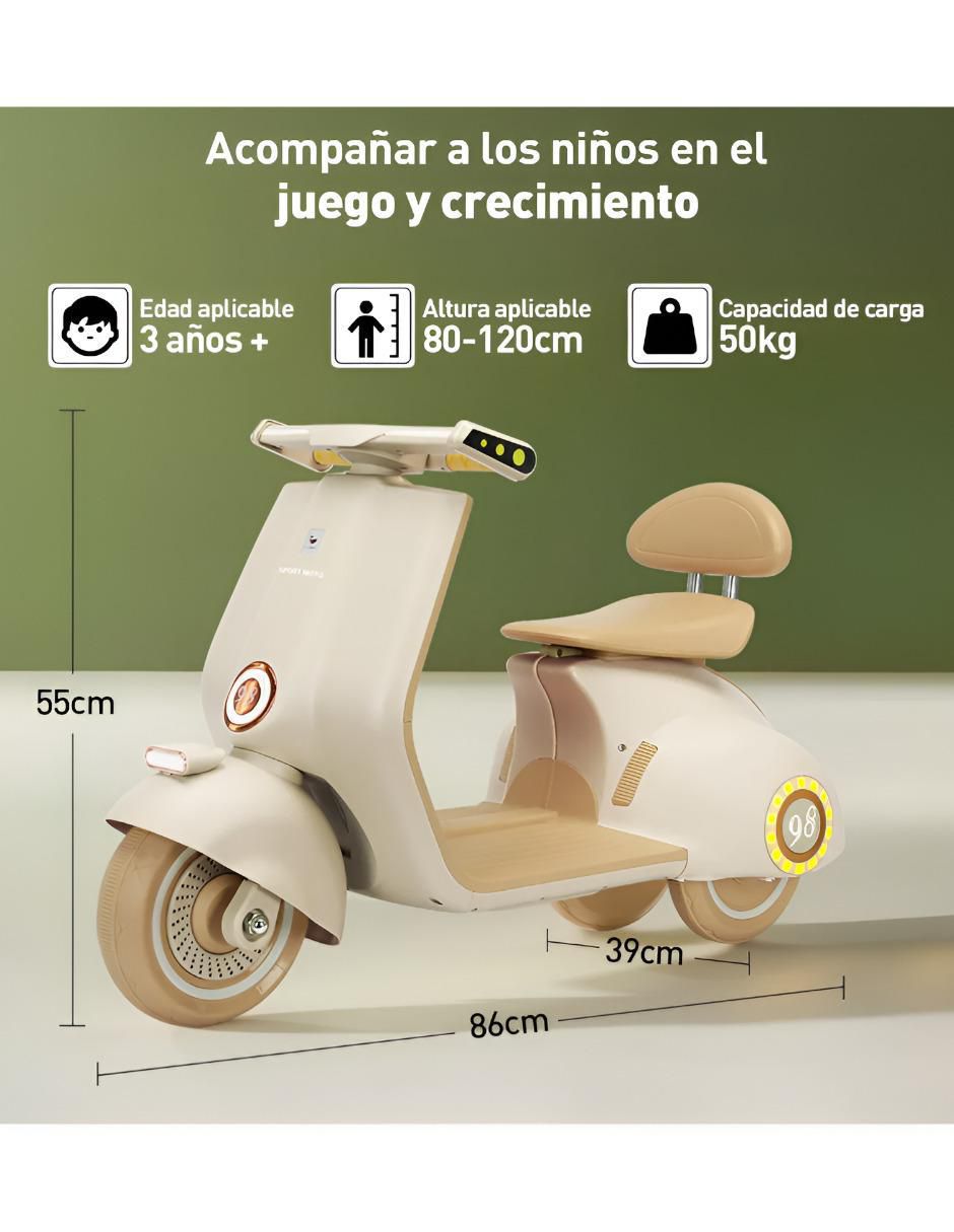 Moto montable xtllar2666 de batería 5