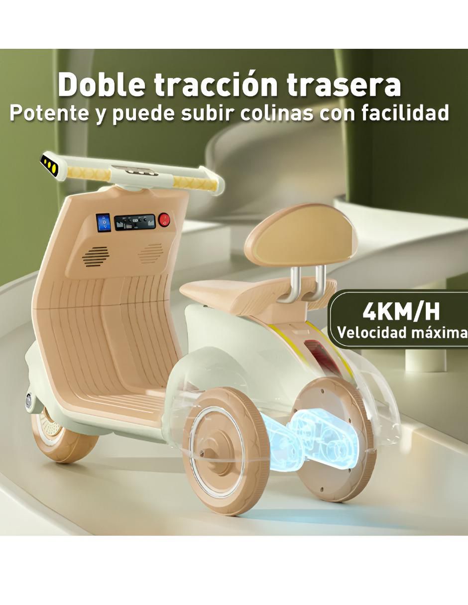 Moto montable xtllar2666 de batería