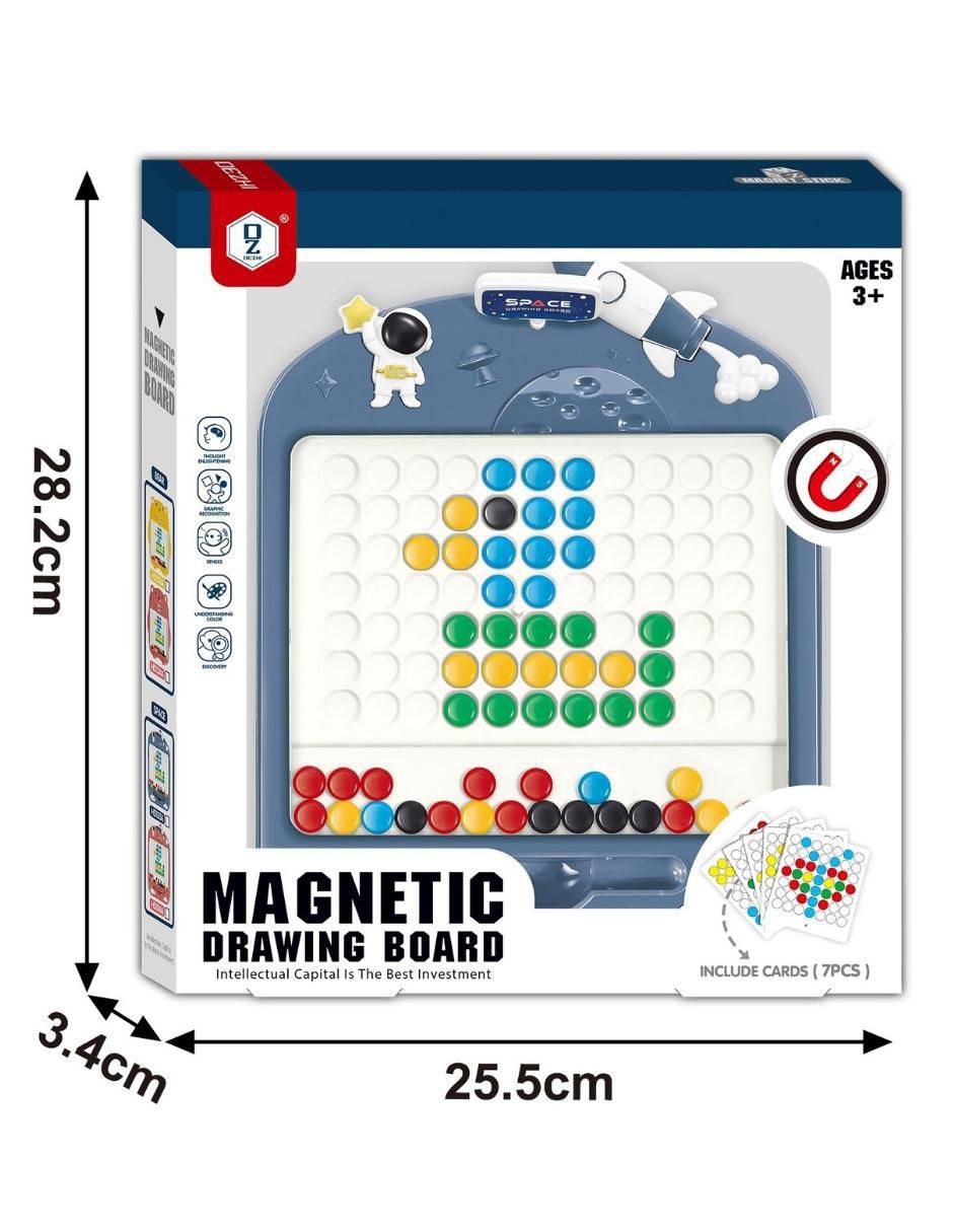 Pingüe tablero de dibujo magnético para niños, juguete educativo para preescolar. stem no aplica pingüe sin familia o colección