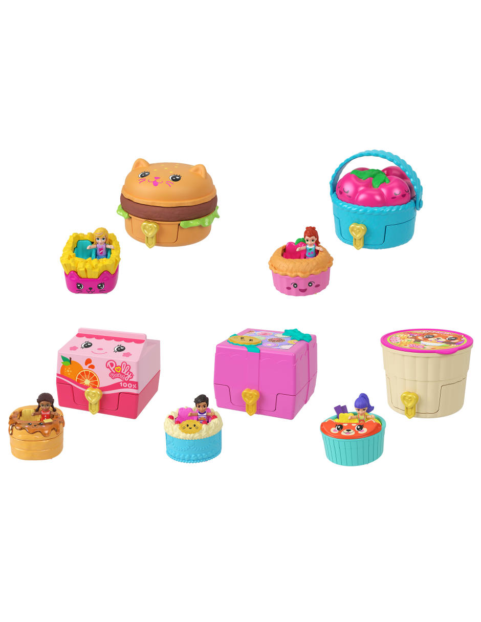 Accesorio para muñeca compacto reveal comidita rápida 27