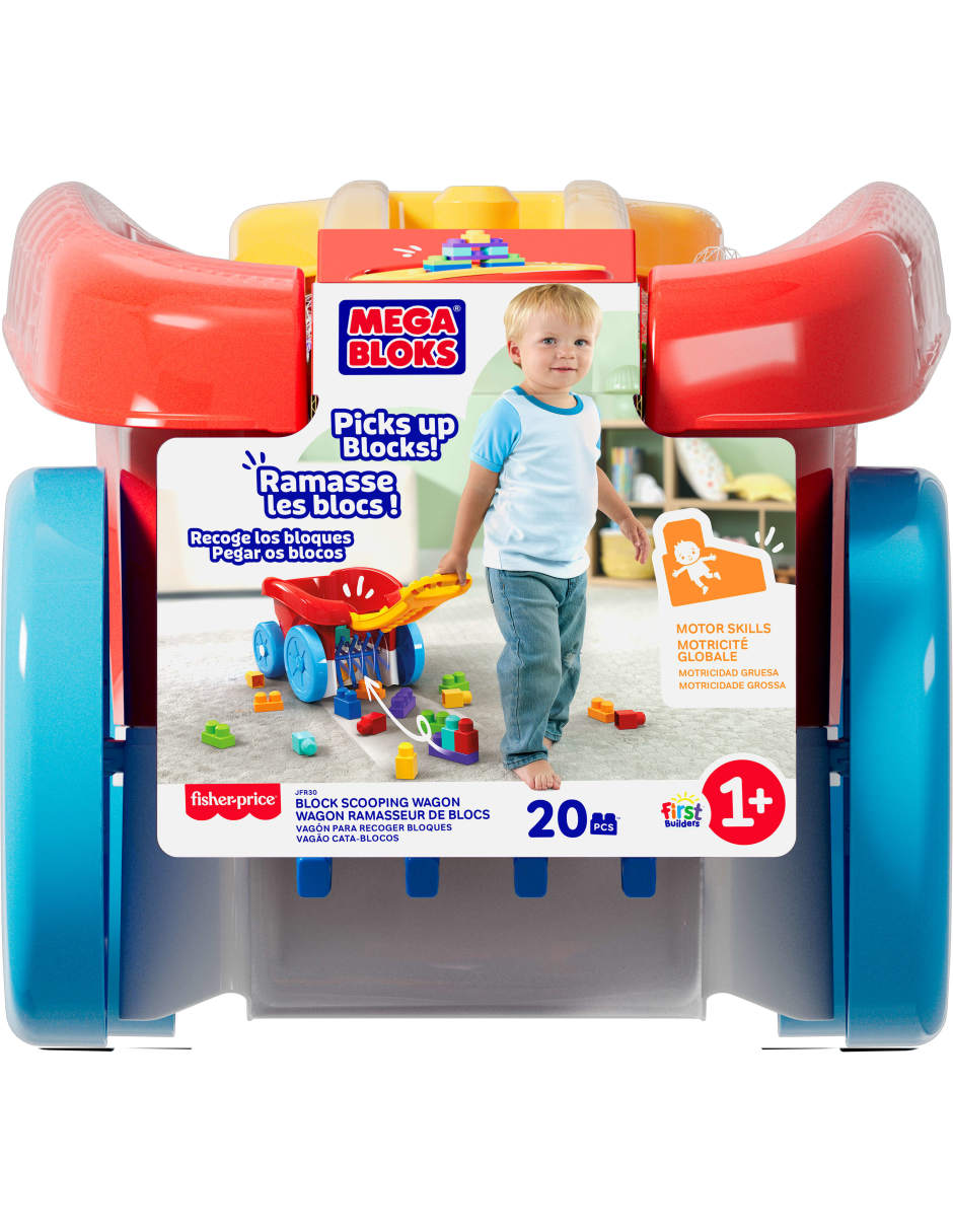 Fisher Price: First Builders Vagón Recoge Bloques JFR30 2