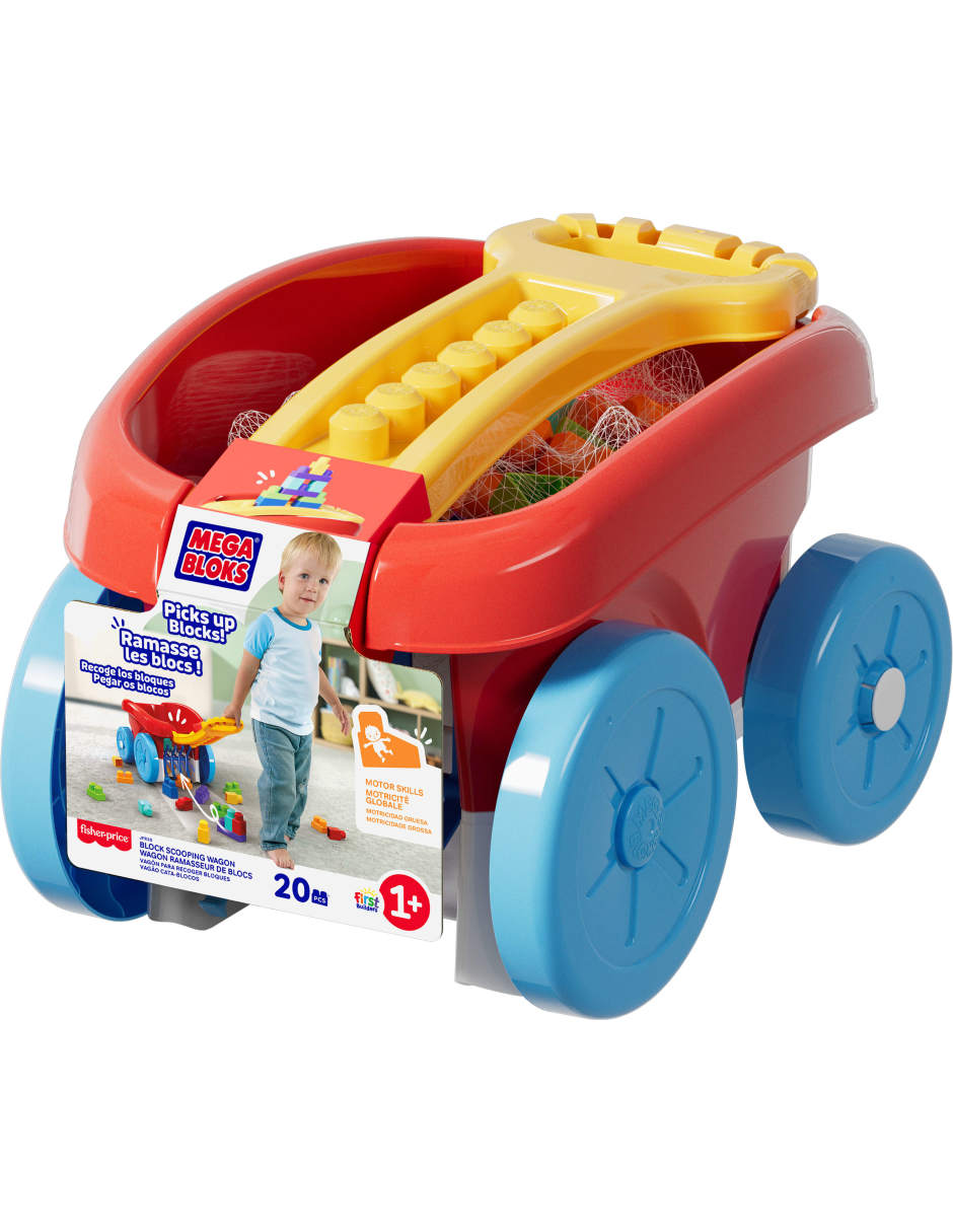 Fisher Price: First Builders Vagón Recoge Bloques JFR30 3