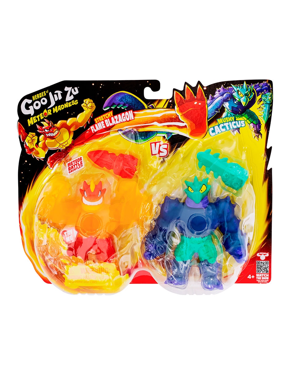 Set figuras acción Goo Jit Zu edición especial Bandai elástico