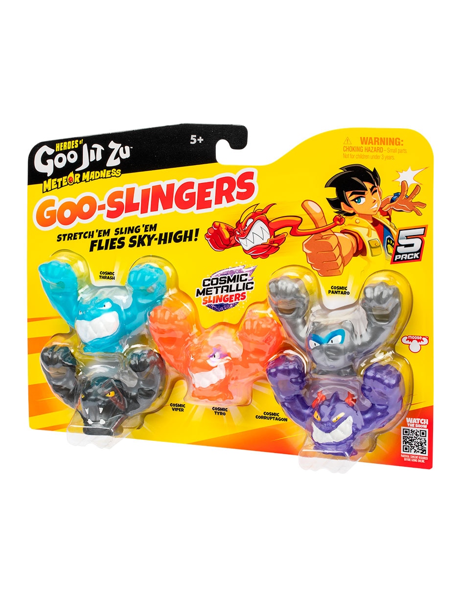 Figura de acción Goo Jit Zu Goo slingers elástico 3