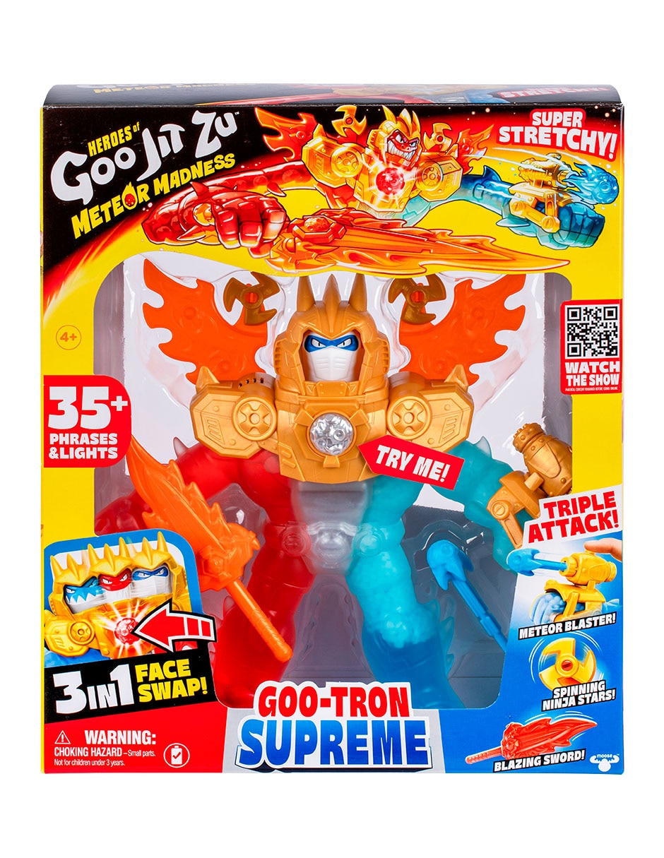 Figura de acción Goo Jit Zu Goo -Tron Supreme elástico 1