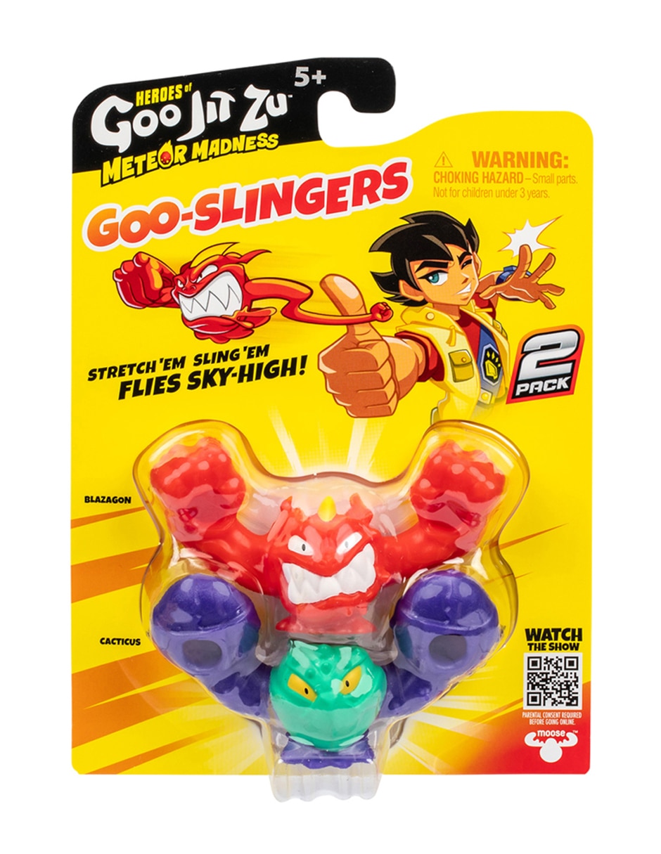 Figura de acción Heroes of Goo Jit Zu Blazagon Hero Pack especial elástico Figura de acción Heroes of Goo Jit Zu Blazagon Hero Pack especial elástico