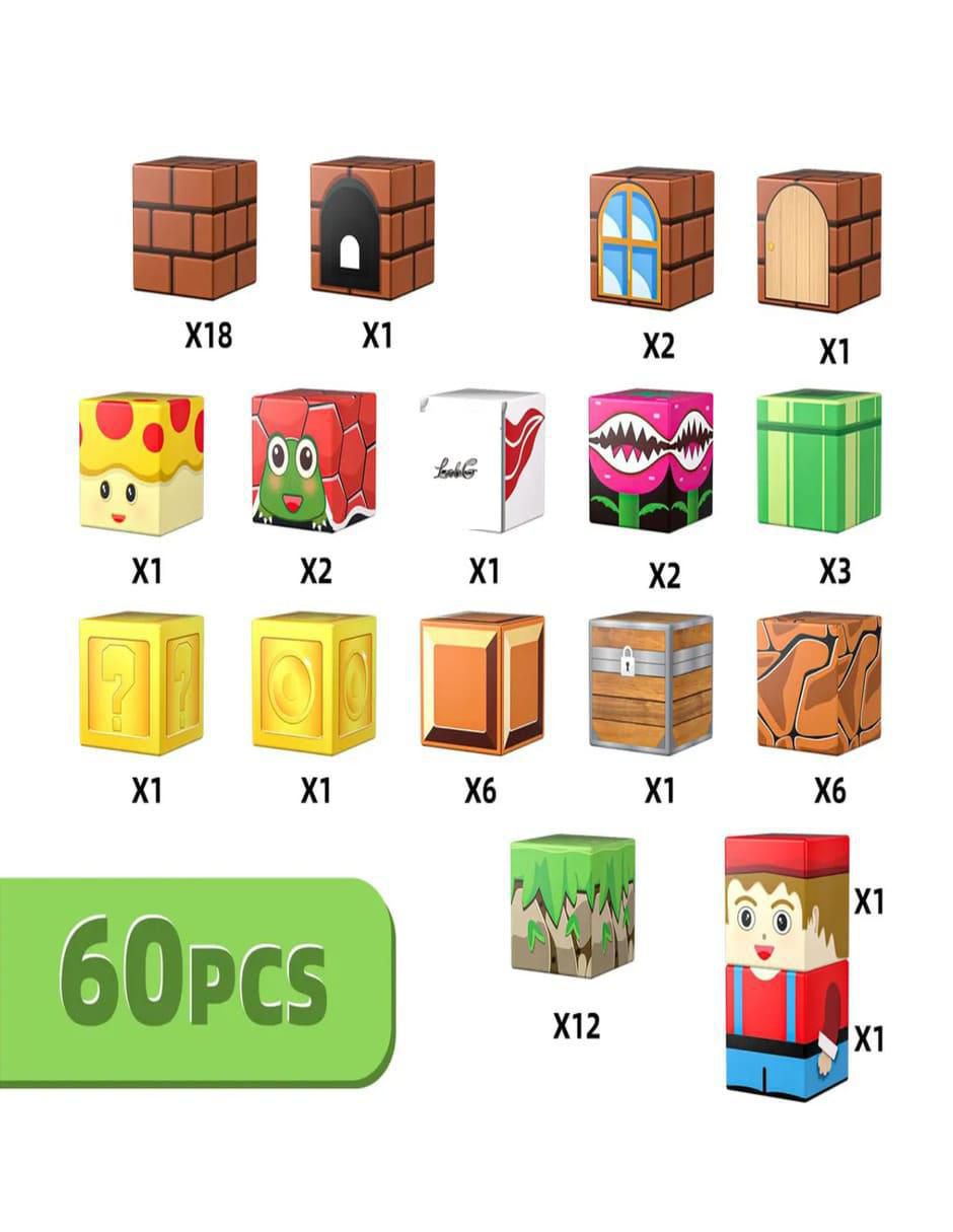 Magnéticos bloques 6