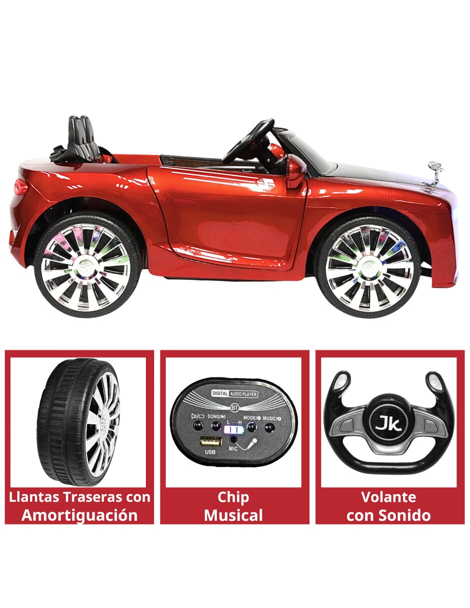 Automóvil montable clásico recargable 3