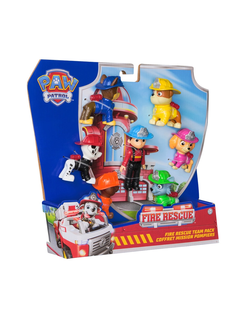 Set figuras acción articulada Rescue edición especial 3