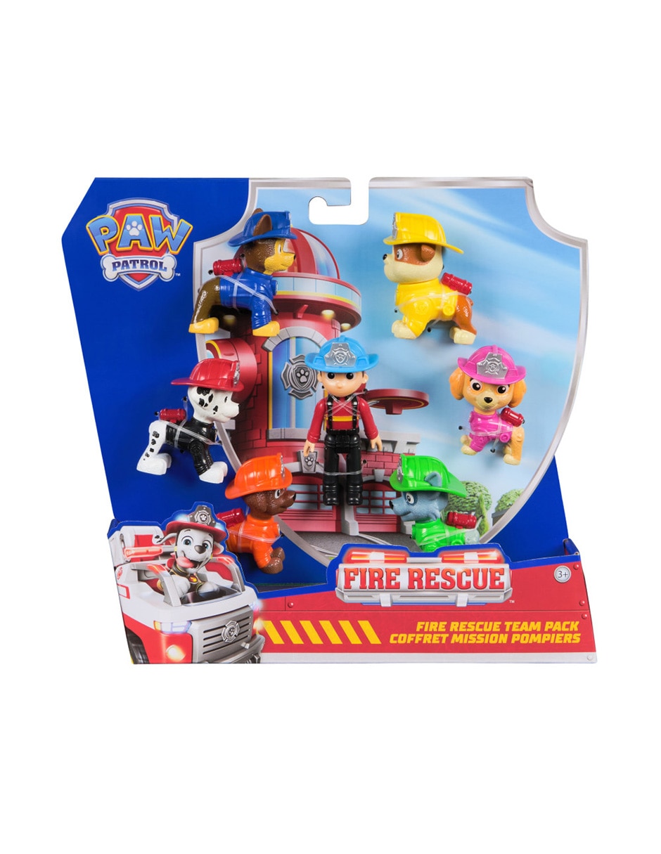 Set figuras acción articulada Rescue edición especial