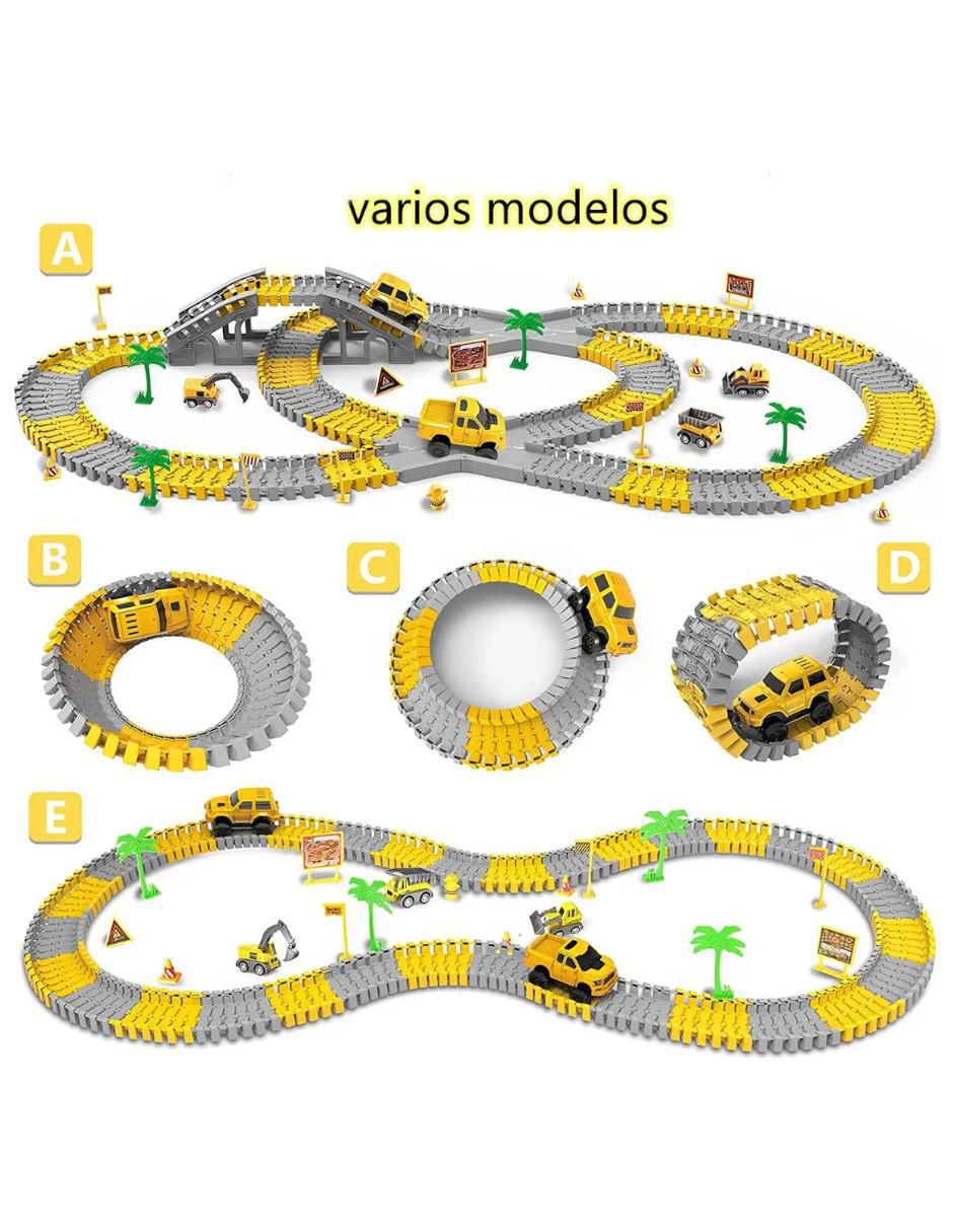 Set de extensión para pista Pista armable para vehículos