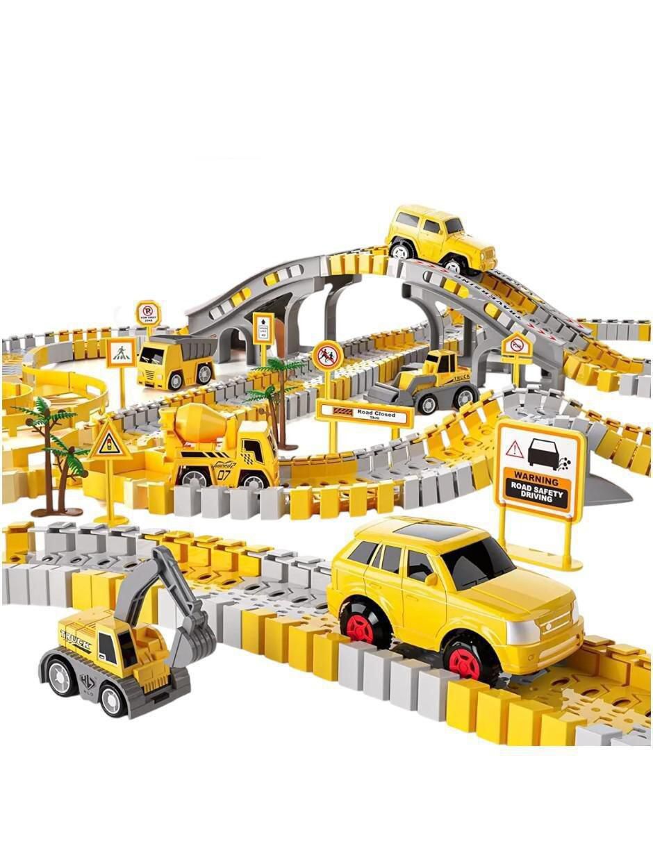 Set de extensión para pista Pista armable para vehículos