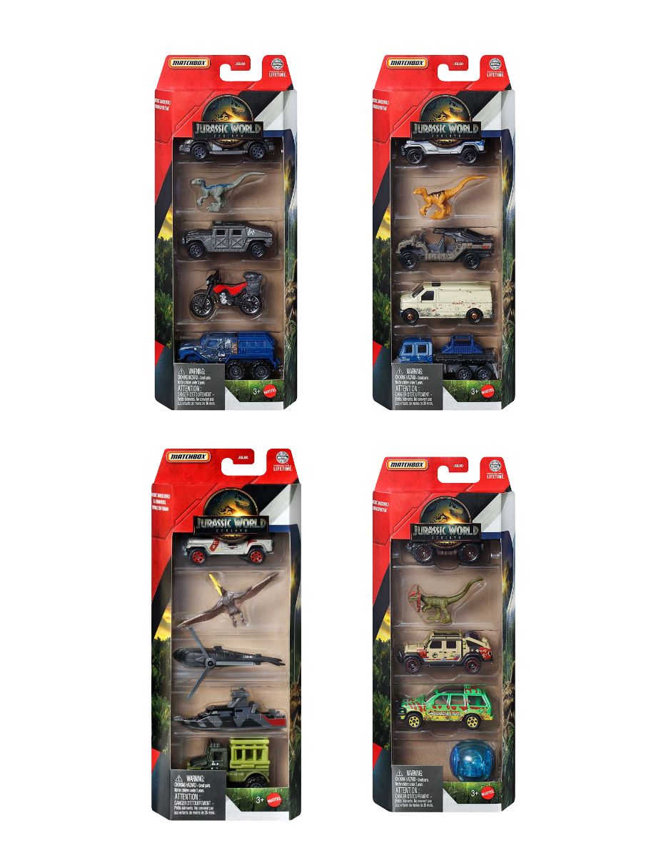 Set de vehículos Jurassic World Rebirth Set de vehículos Jurassic World Rebirth