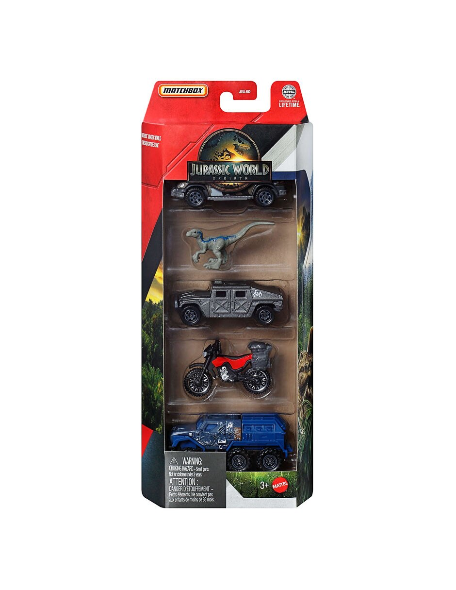 Set de vehículos Jurassic World Rebirth 11