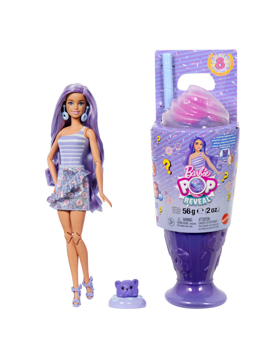 Muñeca clasica color reveal barbie