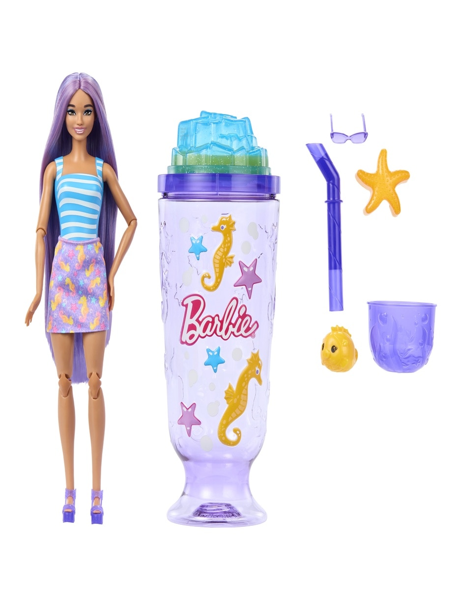 Muñeca clasica color reveal barbie 6