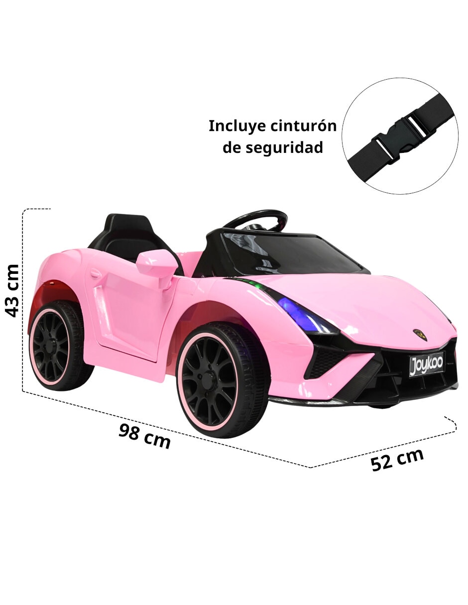 Automóvil montable con control remoto deportivo recargable 7
