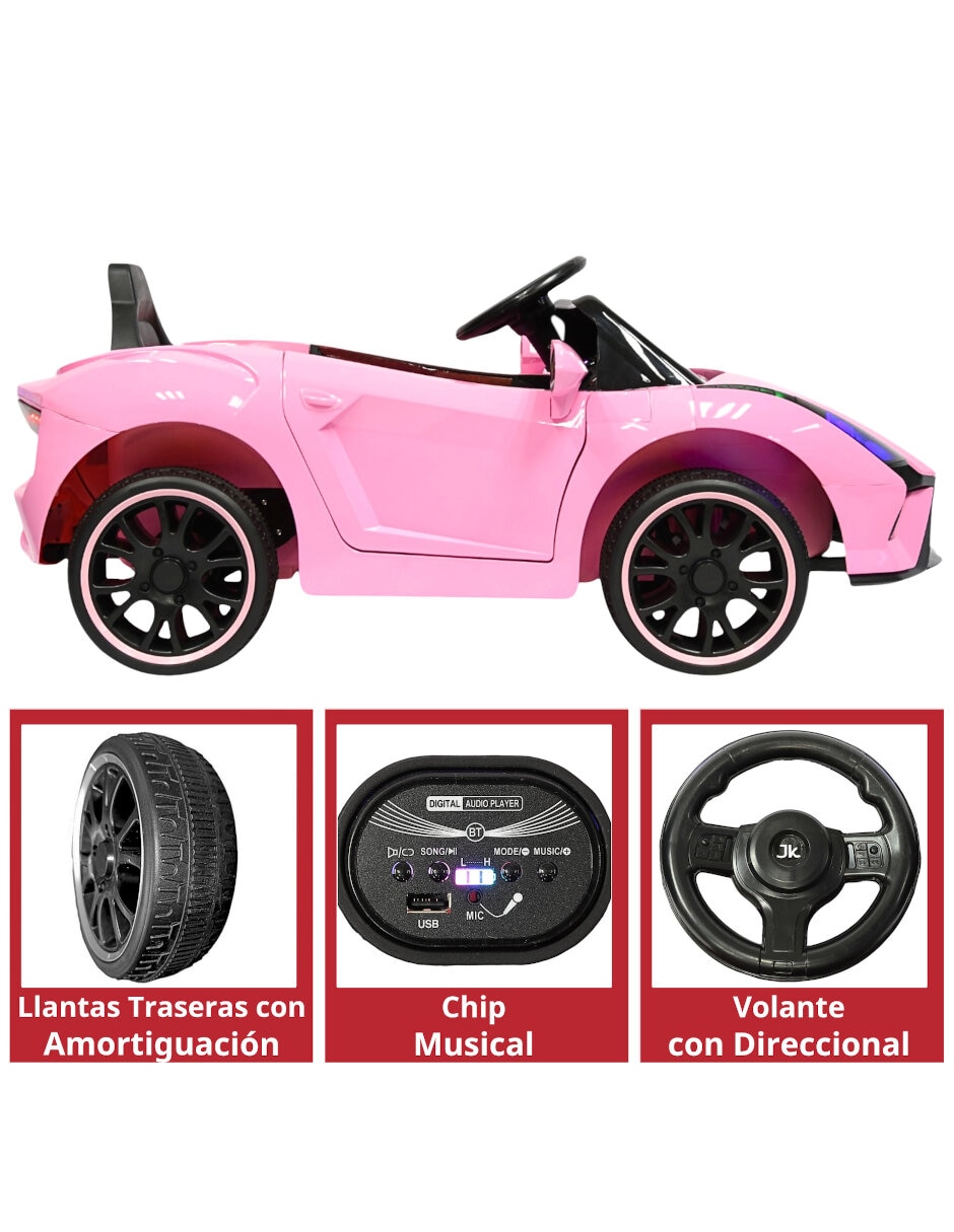 Automóvil montable con control remoto deportivo recargable 5