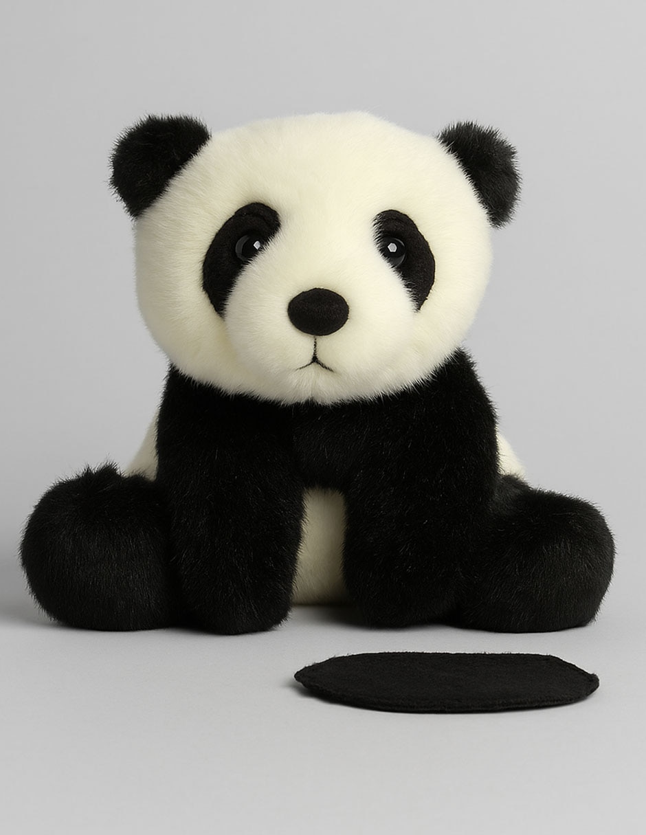 Peluche de panda Aurora de 14 cm