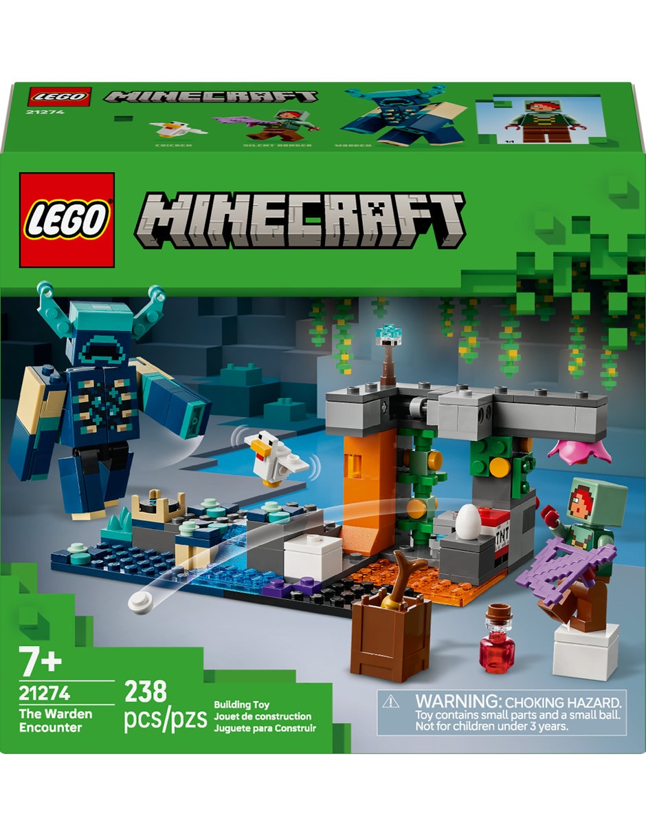 LEGO El Encuentro Con El Guardia 21274 Minecraft