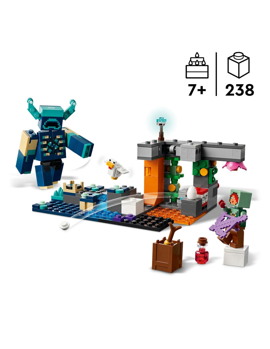 LEGO El Encuentro Con El Guardia 21274 Minecraft